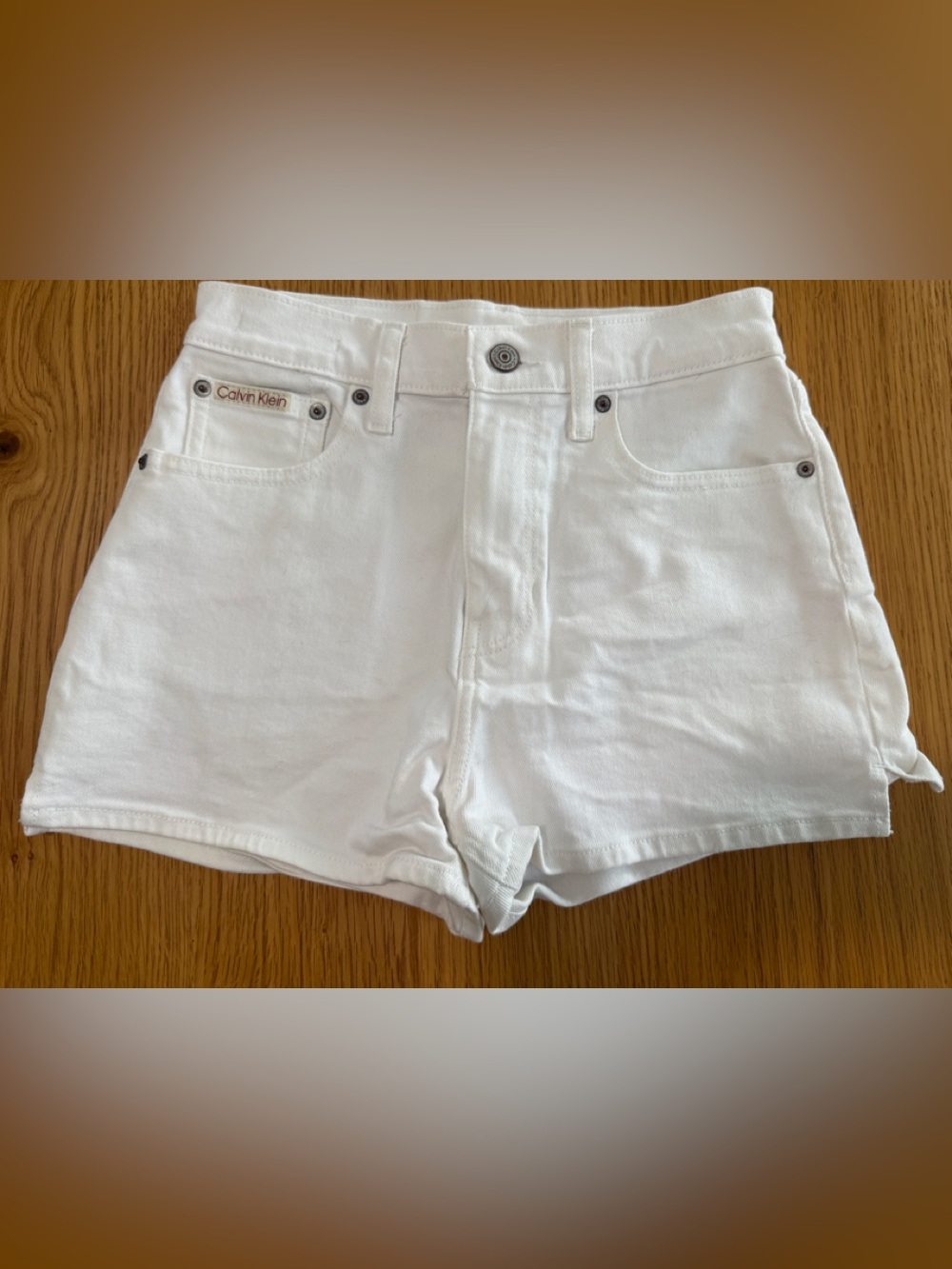 Calvin Klein High Rise Mini Short (stretch)